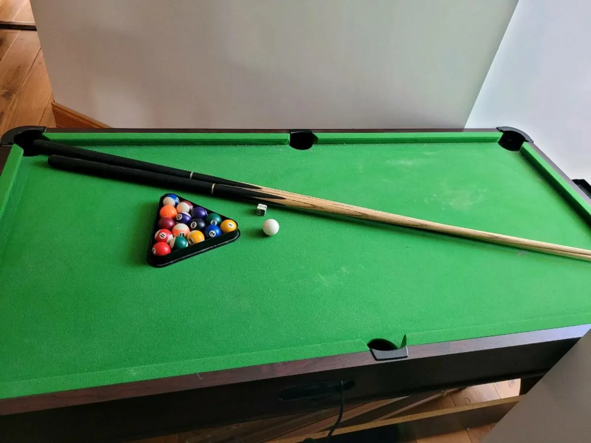 Pool and Air hockey table - Image 1