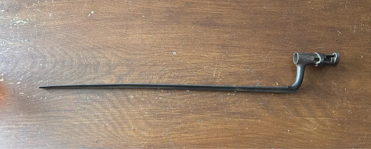 Antique socket bayonet - Image 1