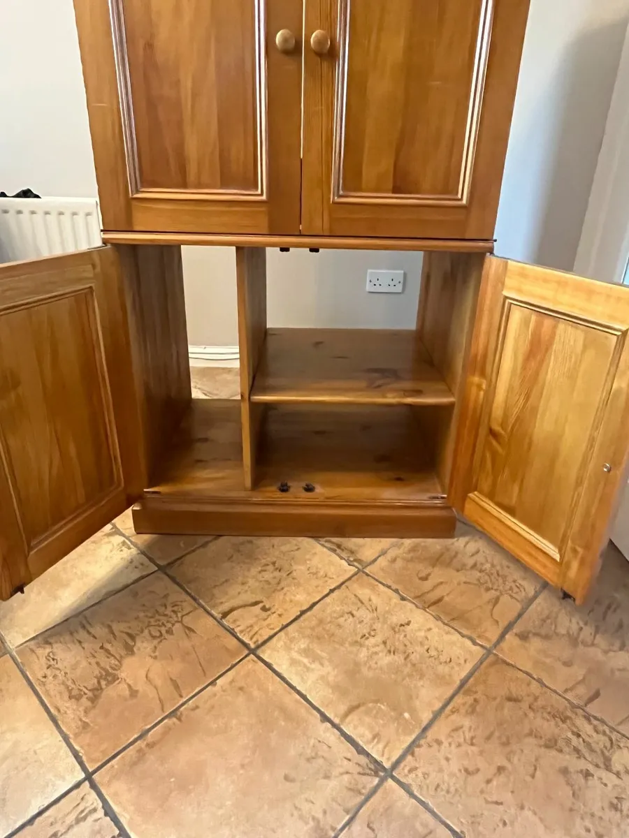 Wooden Computer Press with slide out drawer - Image 2