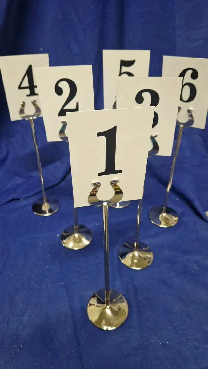 Table number stands - Image 2