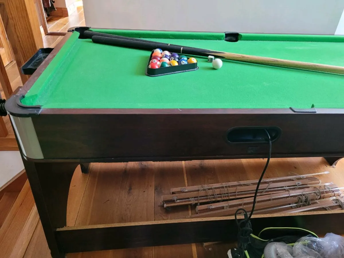 Pool and Air hockey table - Image 2