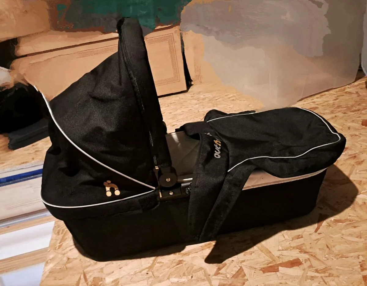 Out and About Double Basinet and Bracket - Image 2