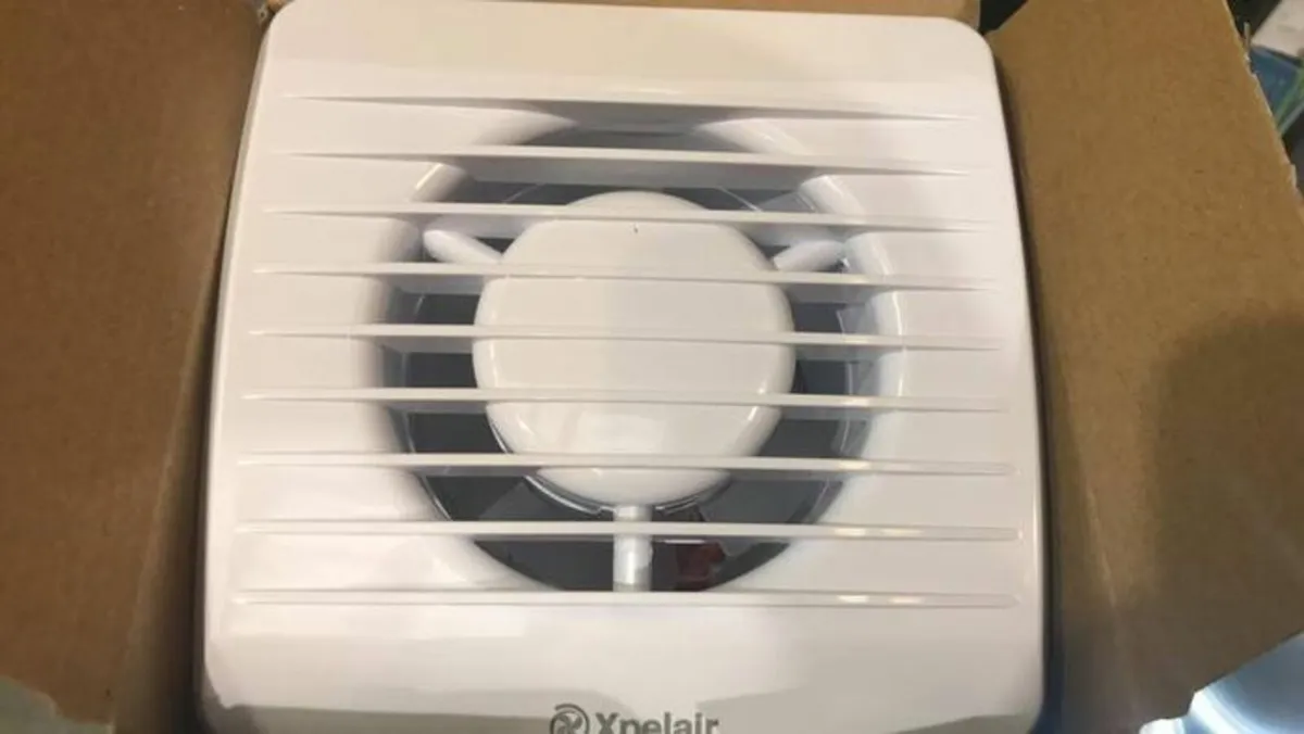 4 Inch Bathroom Fan with Timer - Image 2