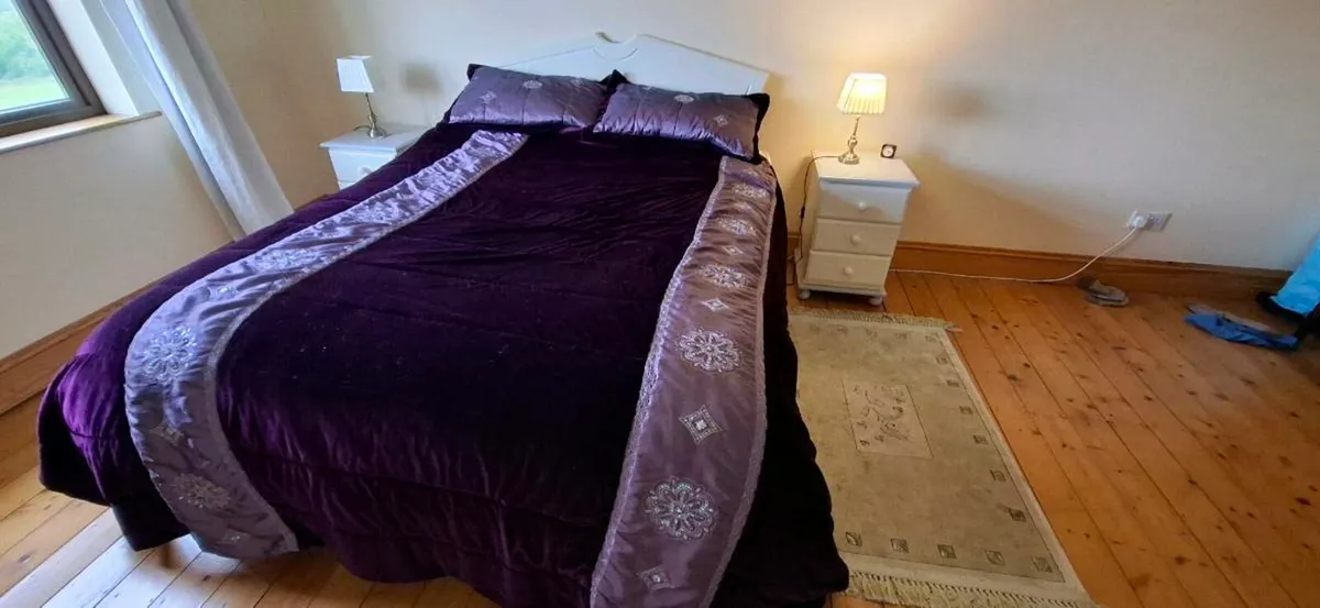 Double devan bed with mattress - Image 2