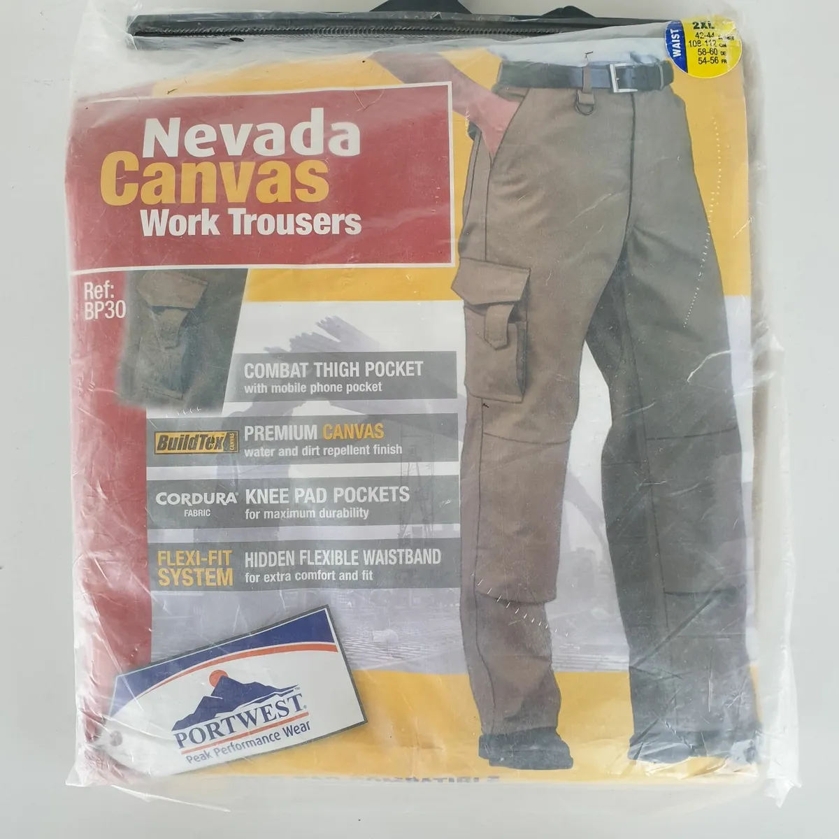 NEW Portwest Nevada work trousers 2XL - Image 1