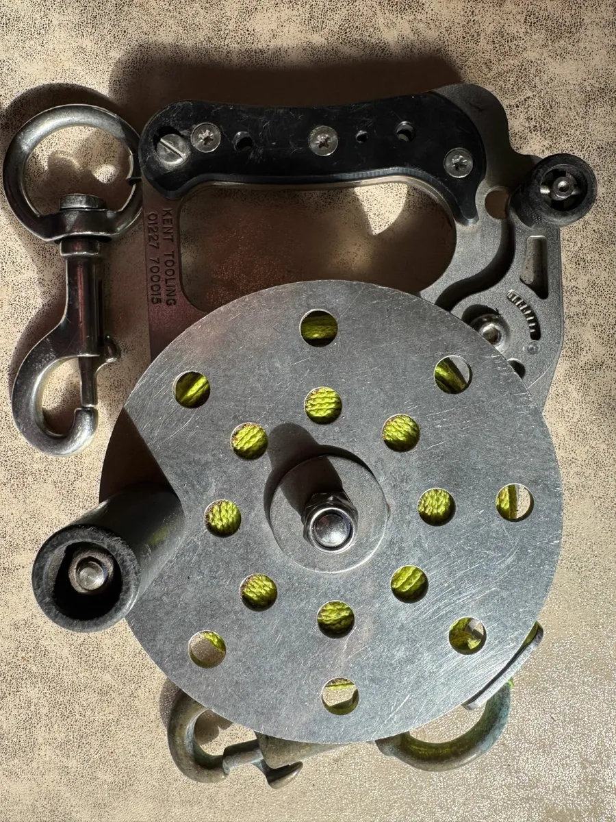 2 x Scuba Diving Reels -Kent Tooling+Custom Divers - Image 1