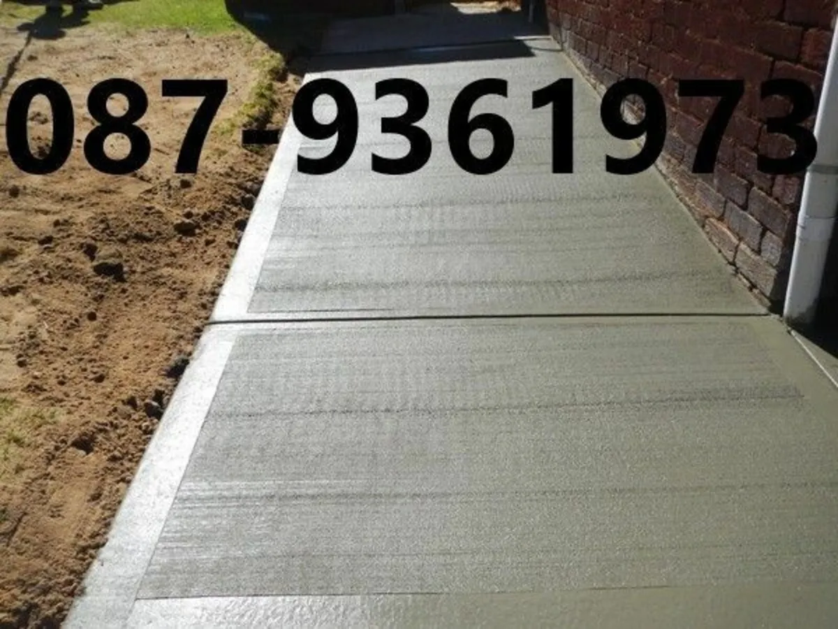 Concrete Footpaths Floors - Image 1