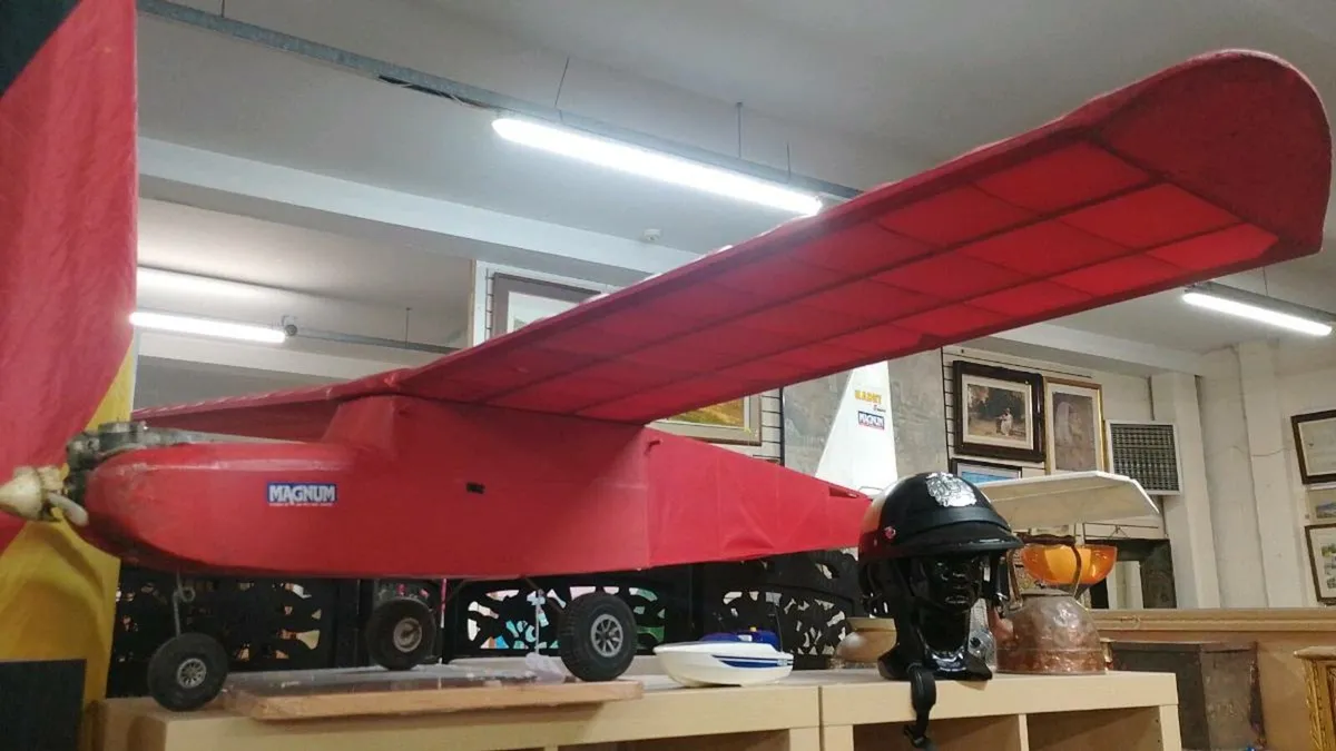 Large Model Airplane With Petrol Engine - Image 1