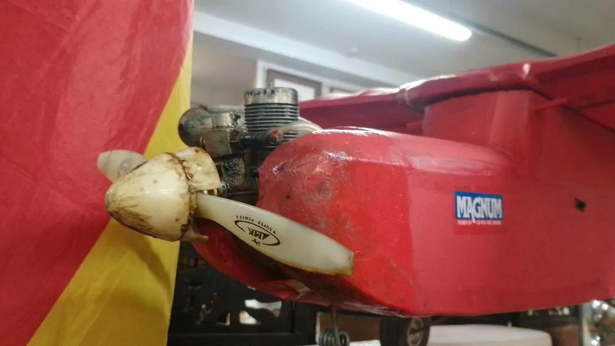 Large Model Airplane With Petrol Engine - Image 2