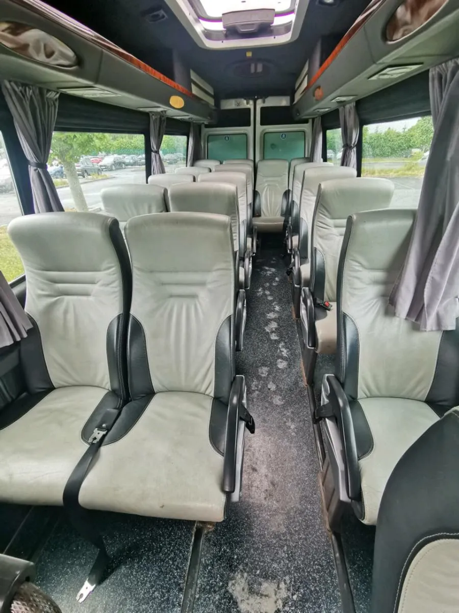 Set of Leather Minibus Seats