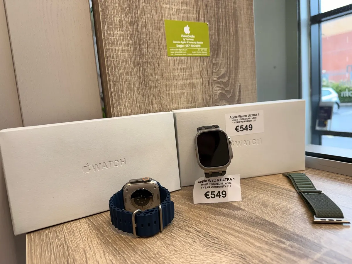 Apple Watch Ultra 1 49MM Boxed - Image 1