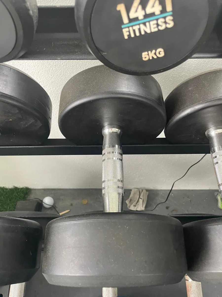 Dumbbell rack and set - Image 2