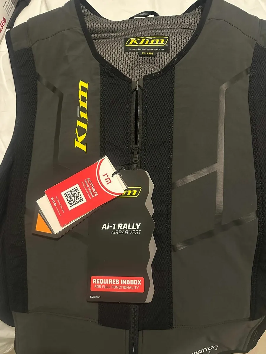 New Klim Ai-1 Rally Airbag Vest size 2XL - Image 1