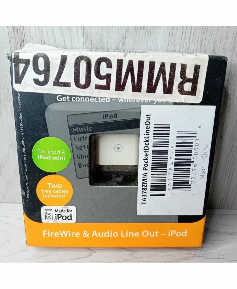 SEND STATION POCKET DOCK CONNECT IPOD TO FIREWIRE