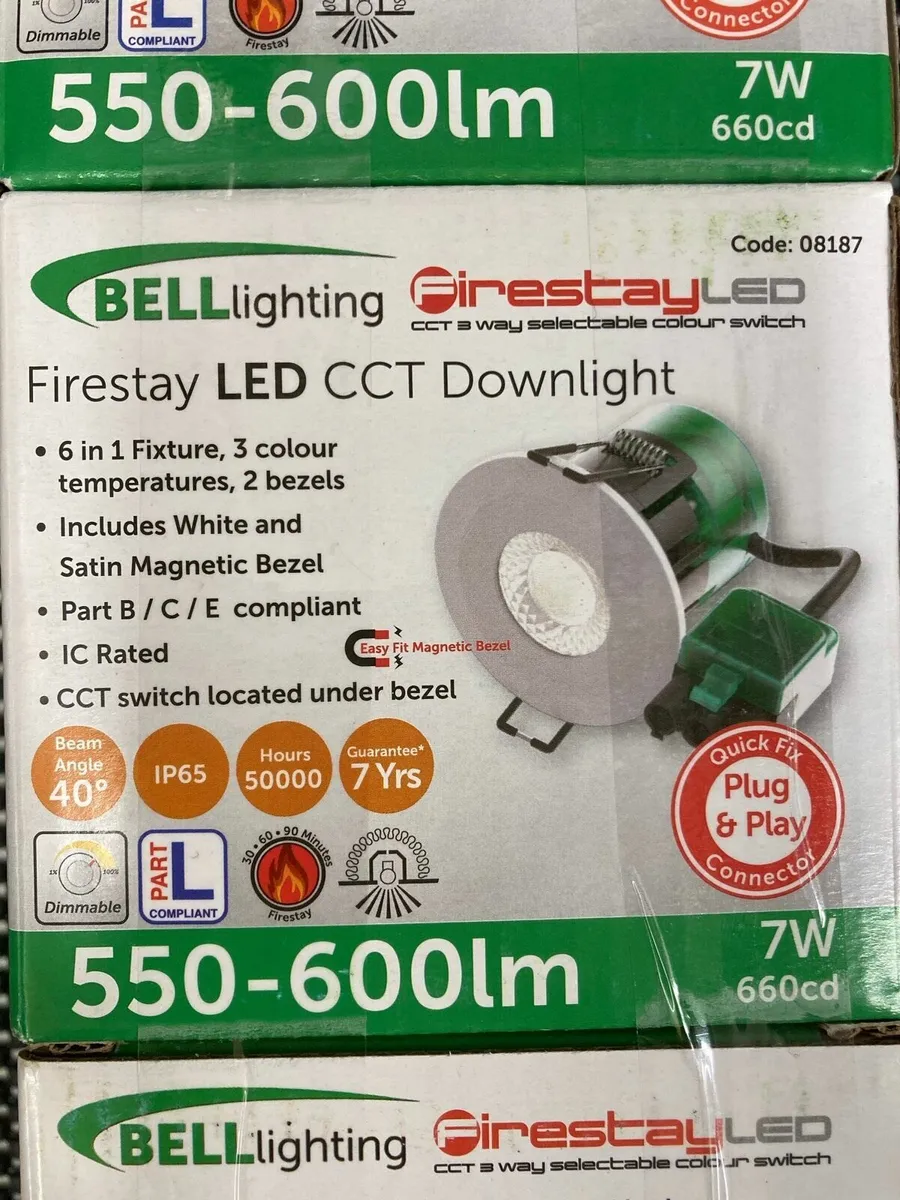 4 LED CCT Downlights - Image 2