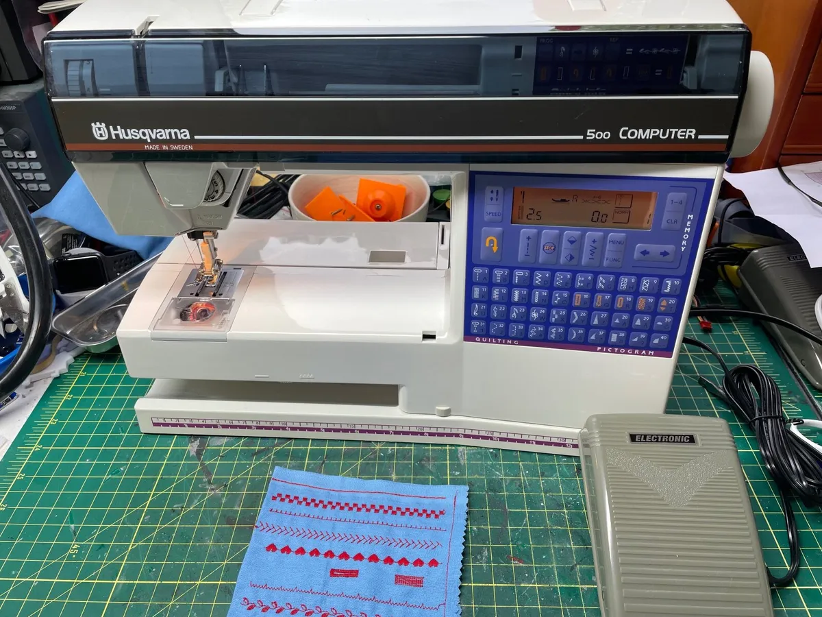 Huskvarna Viking 500 Sewing machine - Serviced! - Image 2