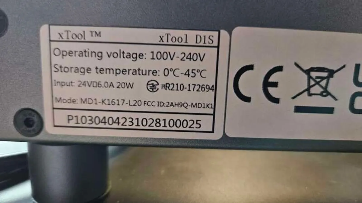 xTool D1 Pro 20W Desktop Laser Engraver Cutting Machine - Image 4