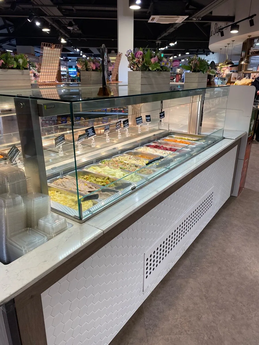 Cossiga 6 Well Salad Bar Unit