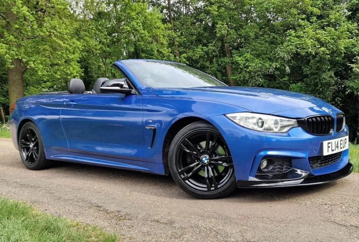 BMW 420D AUTO M SPORT CABRIO - STUNNING NI CAR - Image 2