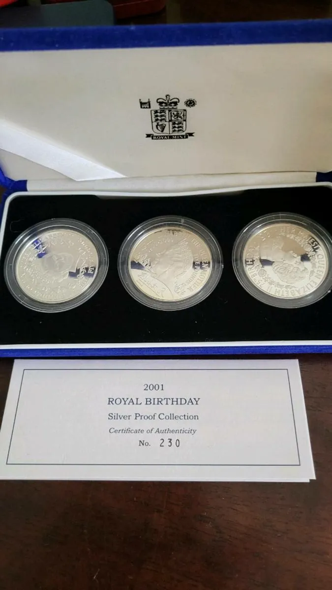 Ltd Edition silver proof coin collection