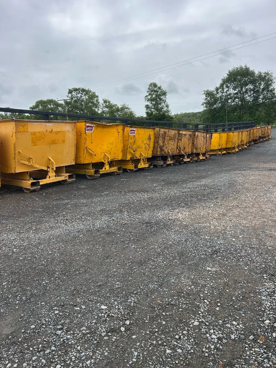 Forklift Tipping Skips - Image 1