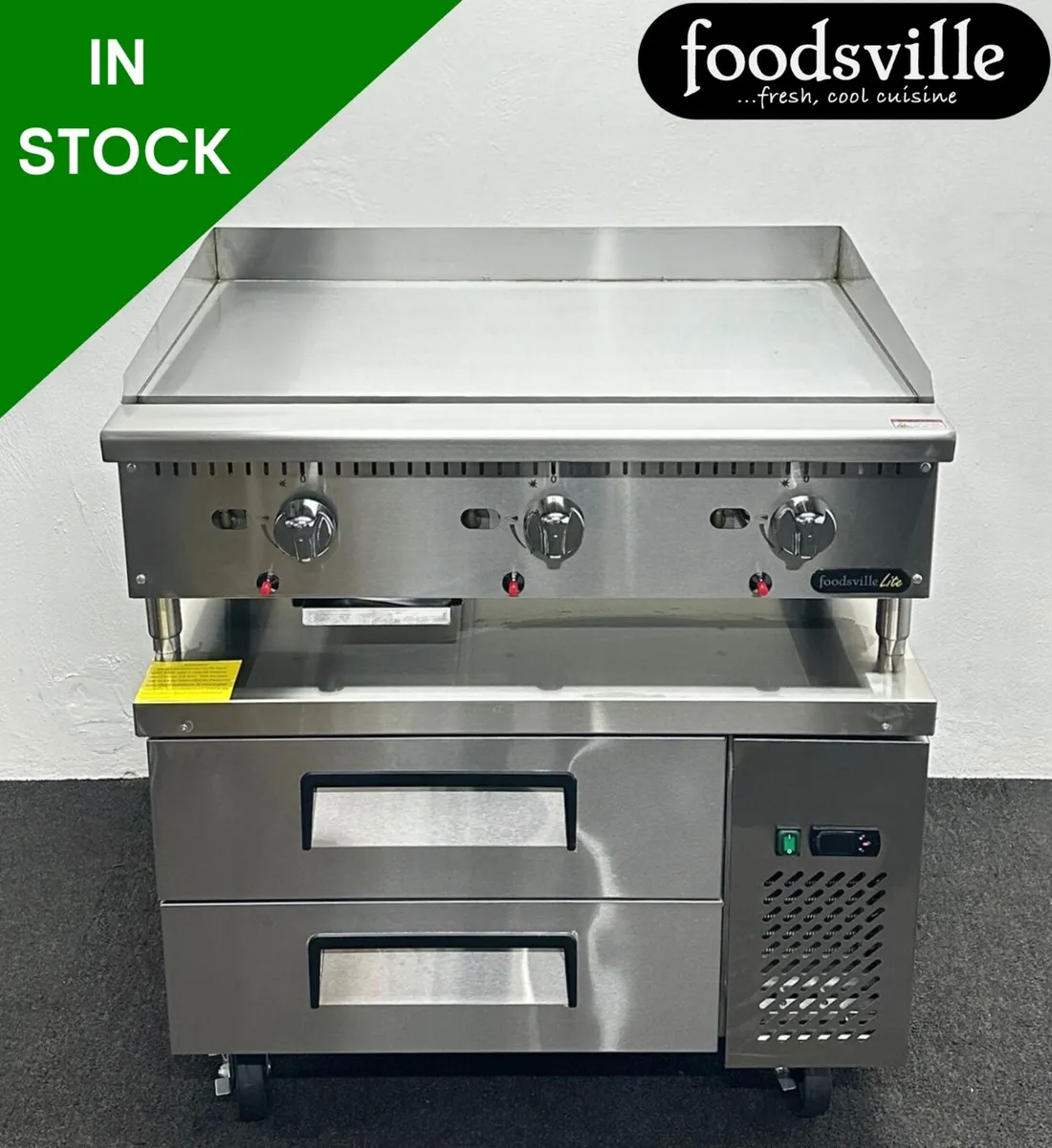 Gas Griddle on Chefs Base - Pay Over 9 Months - Image 1