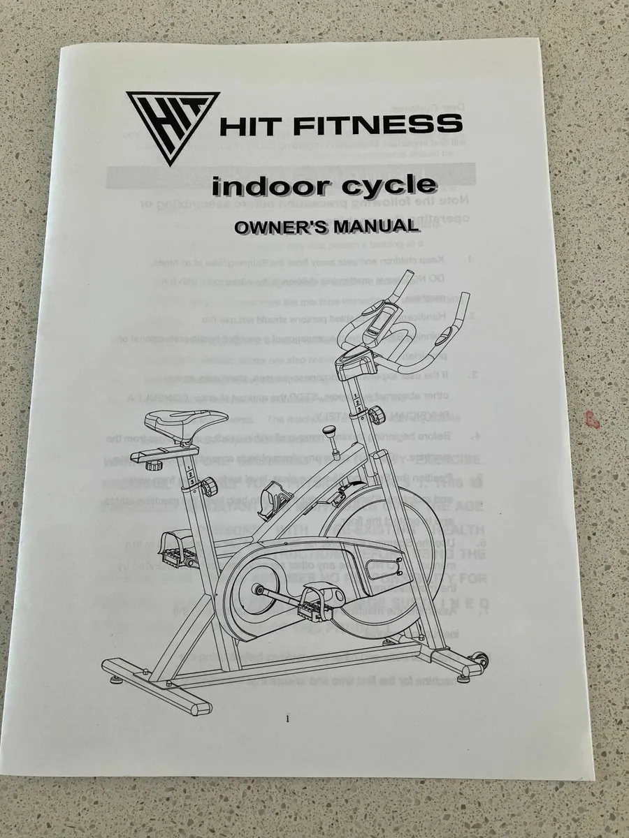 HIT Fitness G6 Exercise Bike - Image 1