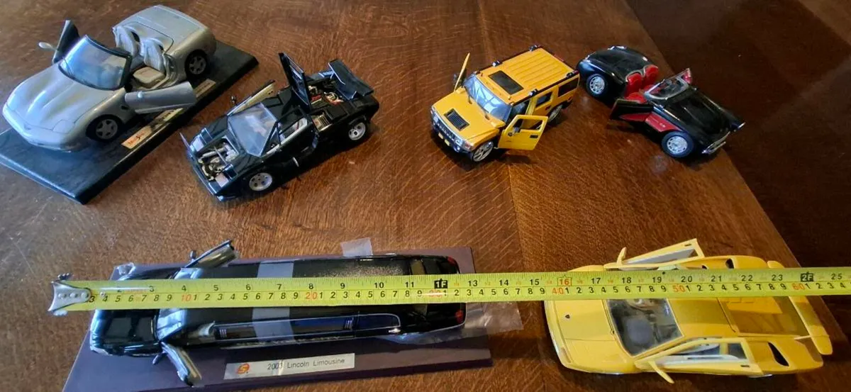 Model vintage cars x 6 - Image 3