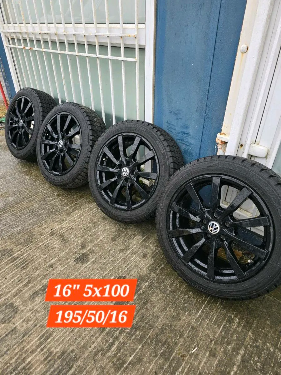 Sets of 5x100 Alloys For Sale 15" & 16" VW, Skoda - Image 3