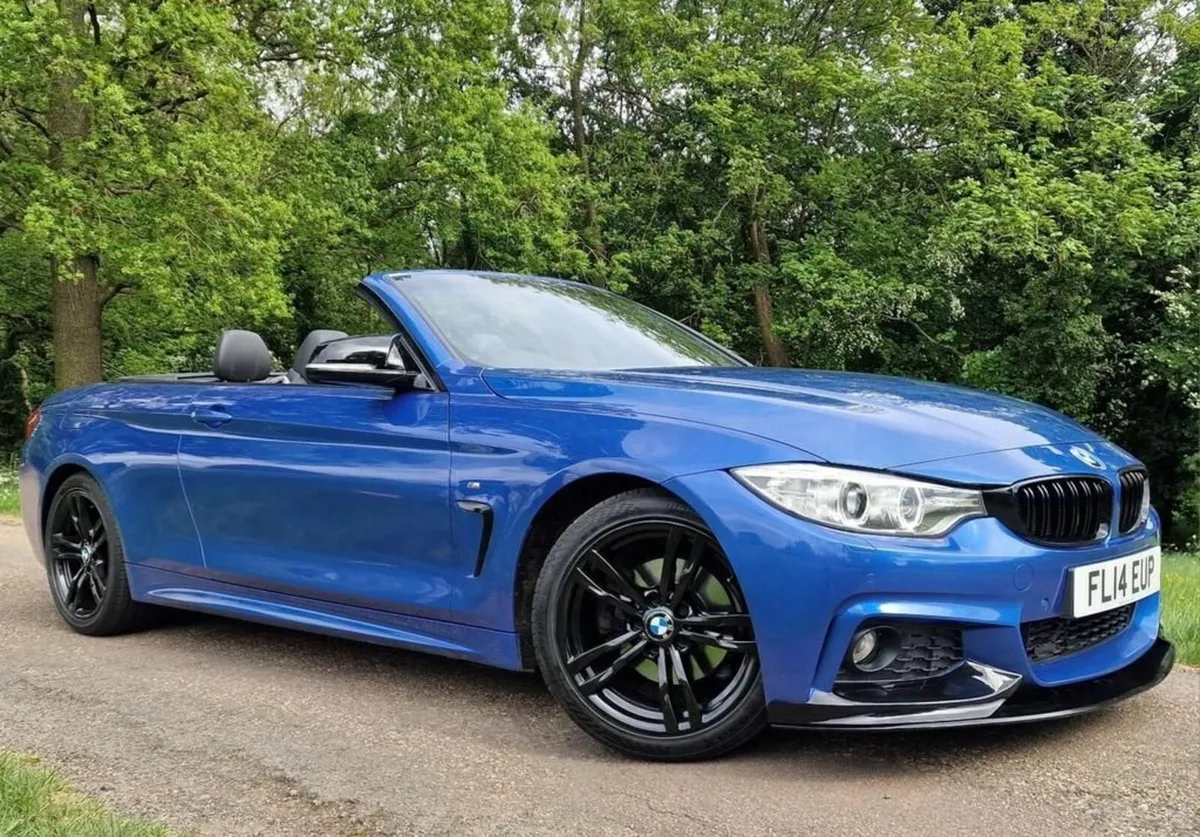 BMW 420D AUTO M SPORT CABRIO - STUNNING NI CAR - Image 4