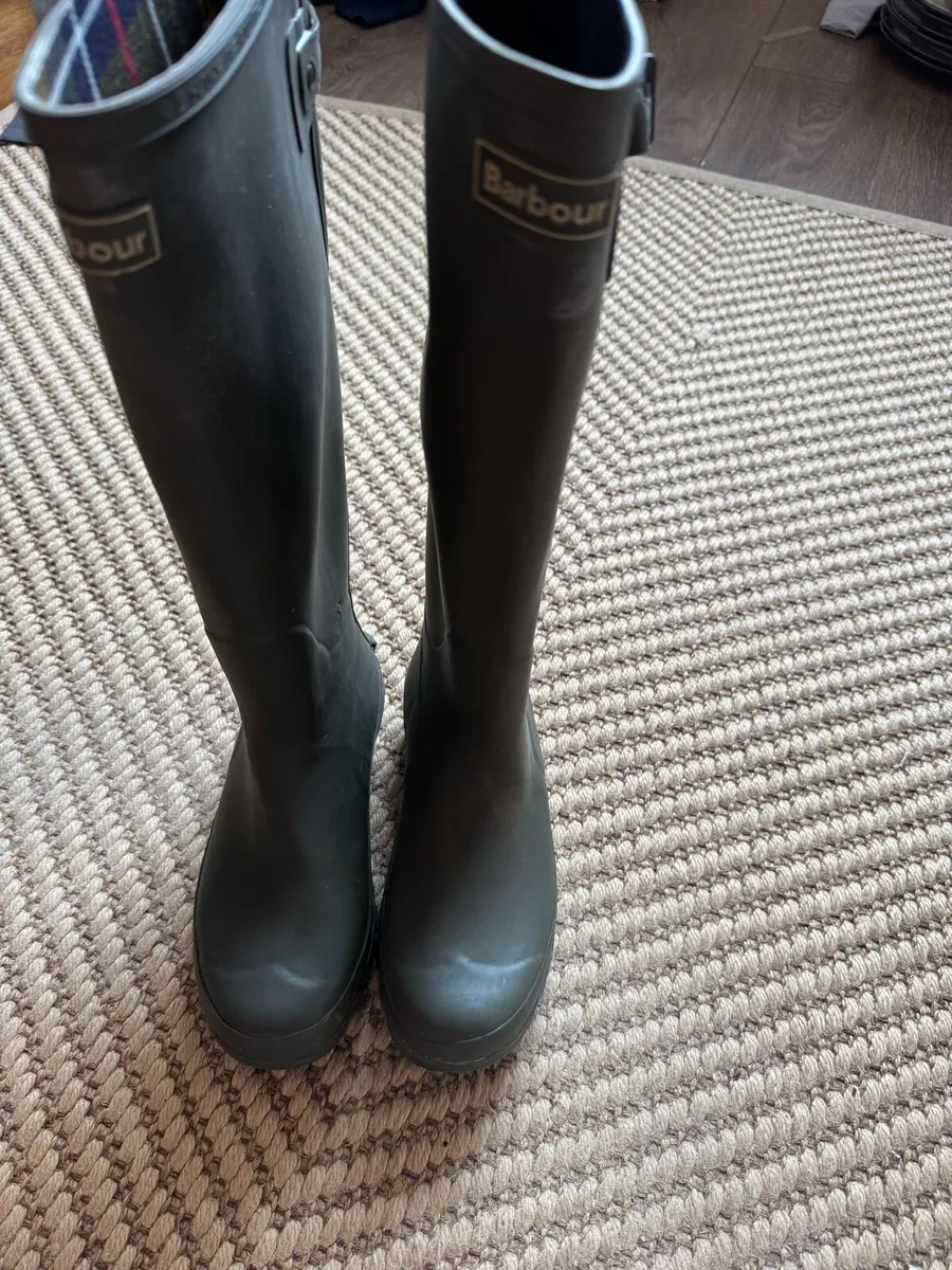 Barbour wellies - Image 1