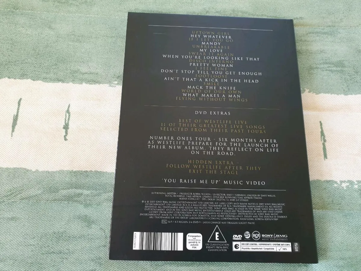 Westlife The Number Ones Tour 2005 DVD - Image 4