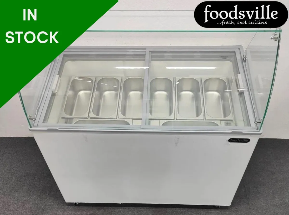 8-Scoop Ice Cream Display with 9 Month Pay Plan! - Image 1