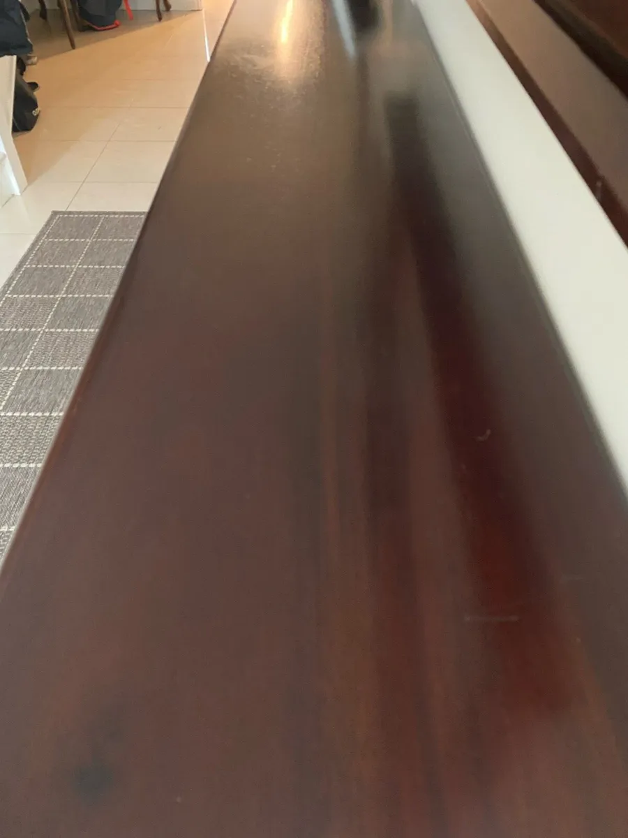 Console table with matching mirror - Image 3