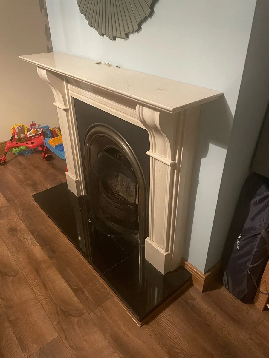 Marble fireplace - Image 1