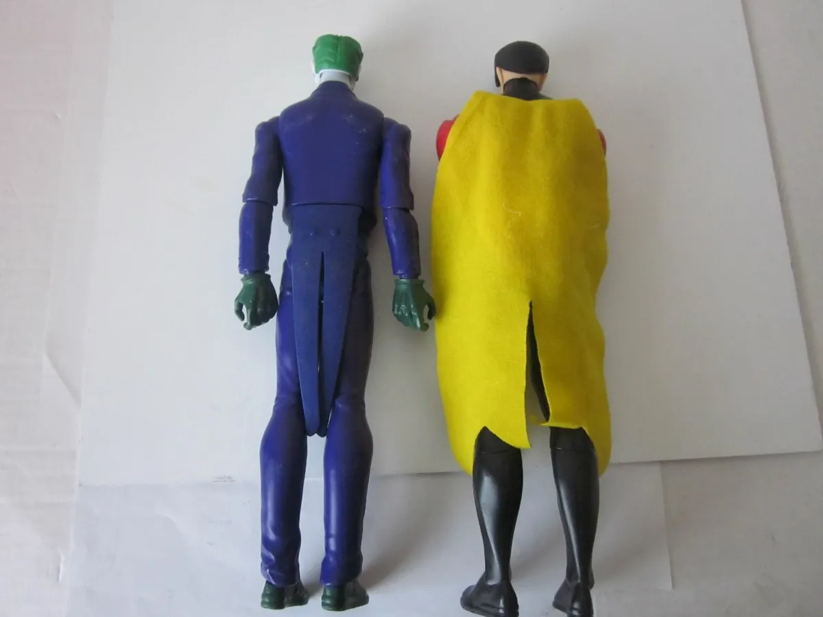 Joker&Robin Mattel 12 ” Posable  Action Figures - Image 2