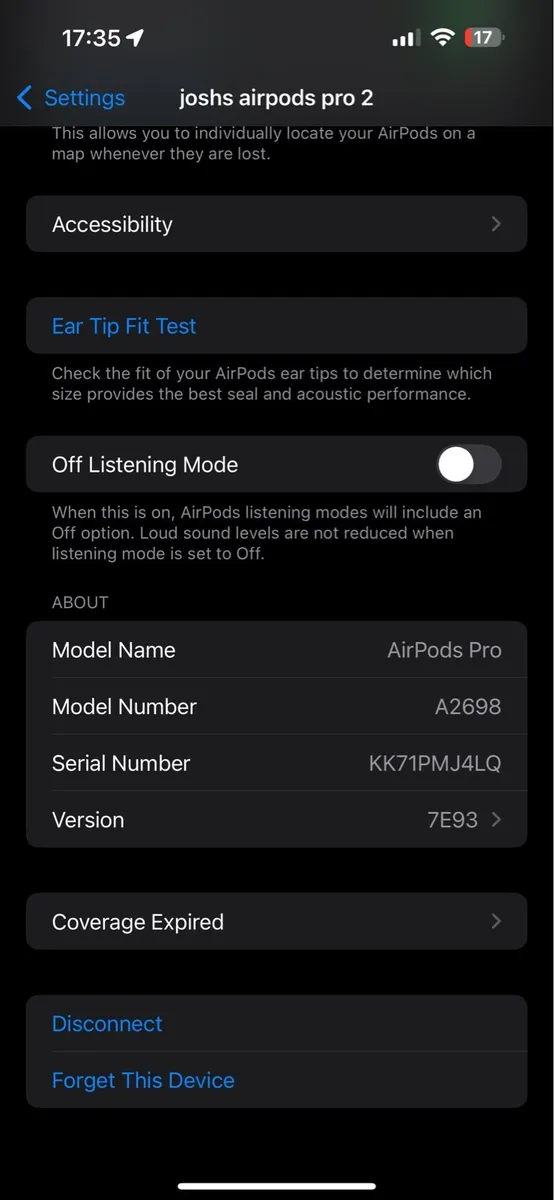 Right AirPod pro 2 with case - Image 2