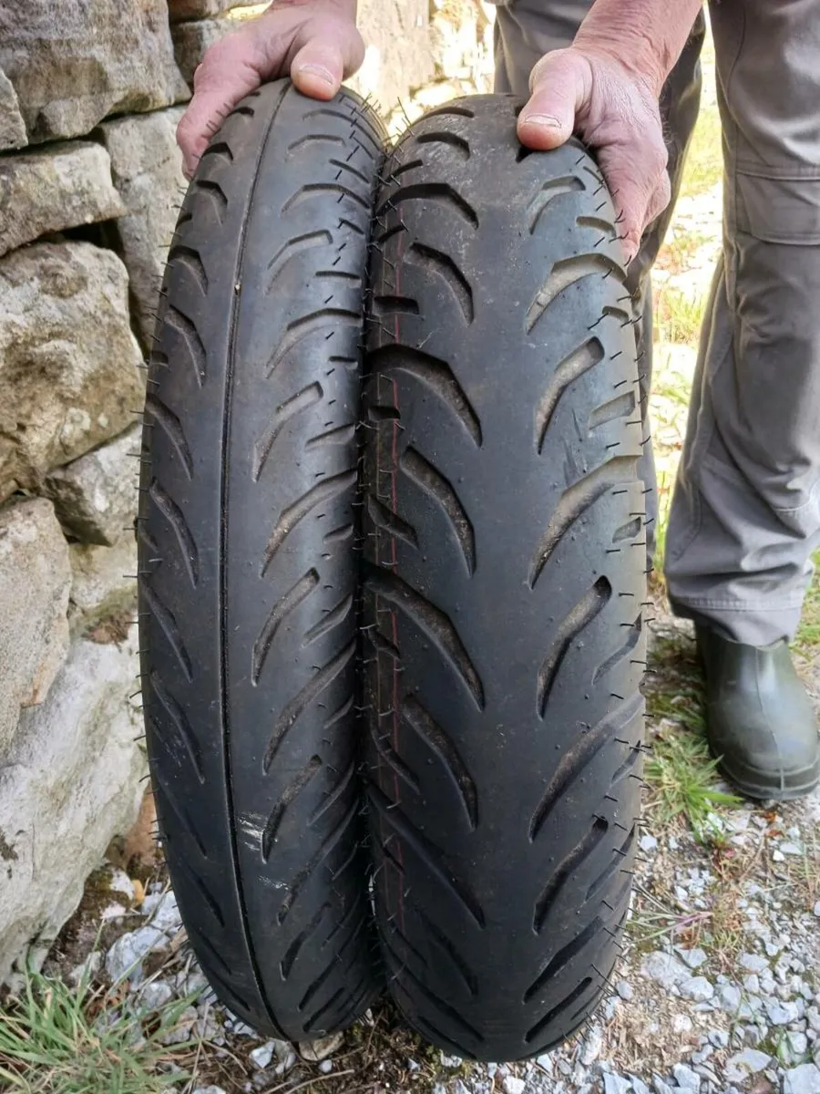 Tyres: Royal Enfield Classic 350, and BSA Gold Sta - Image 2