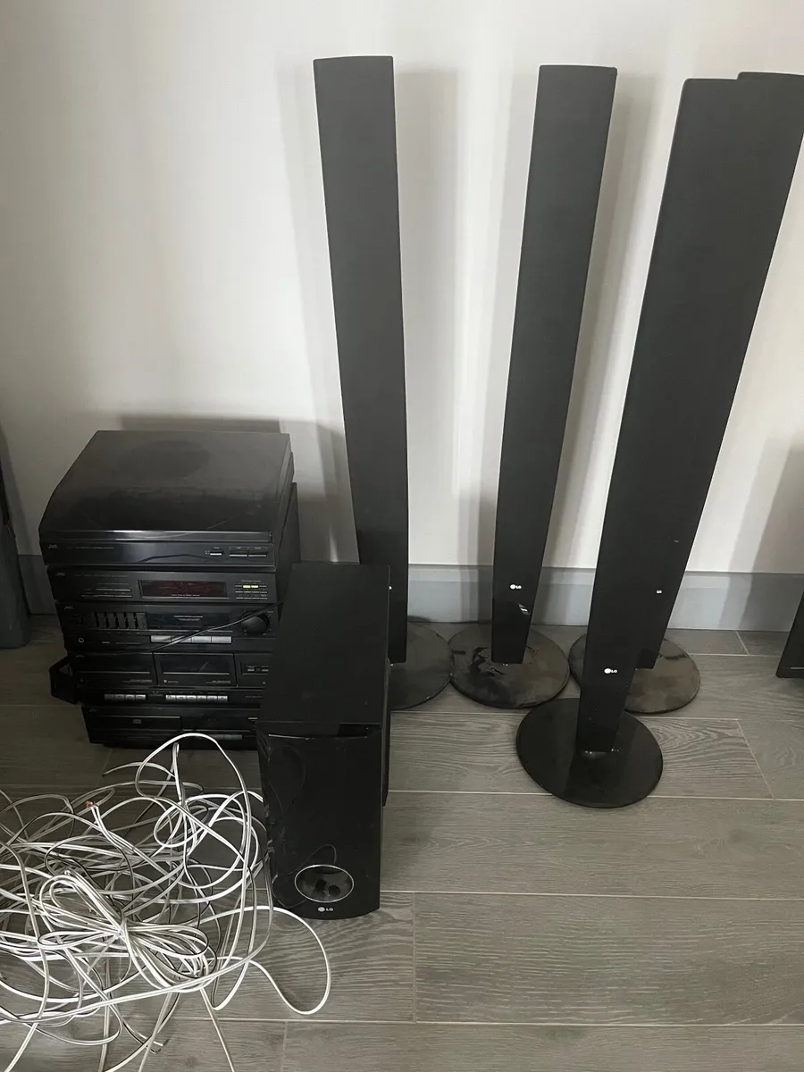JVC Stereo & LG Speaker System - Image 2