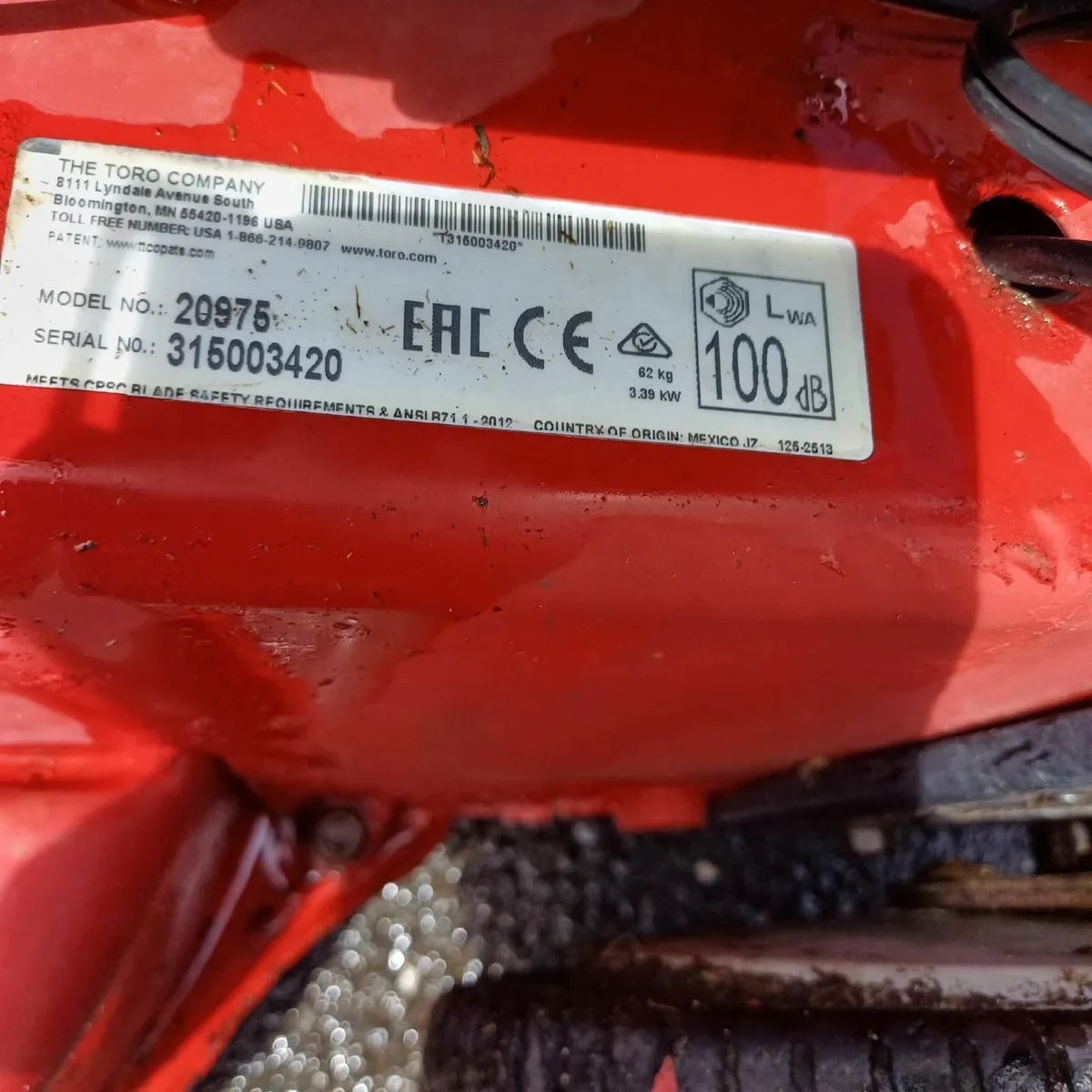 Toro Timemaster lawnmower - Image 4