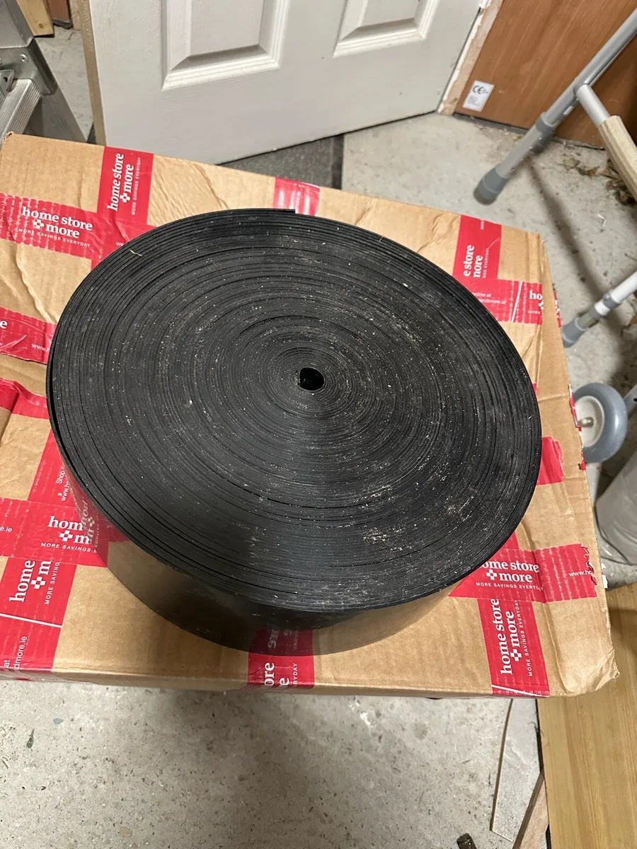 Large rool of plastic edging
