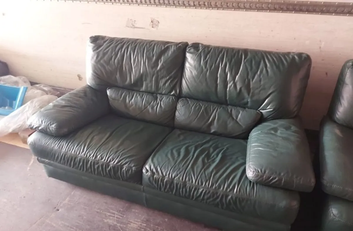 Leather Sofa - Image 2