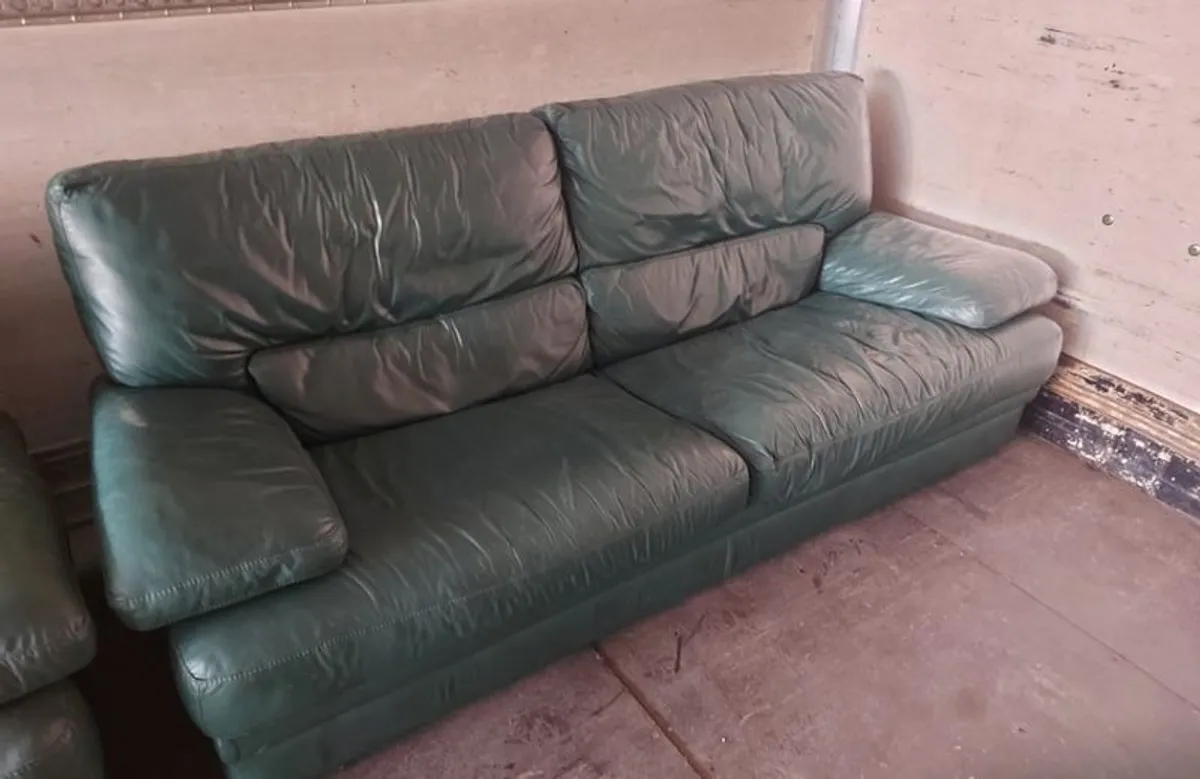 Leather Sofa - Image 4