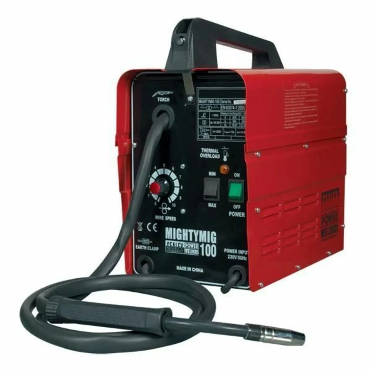 MIGHTYMIG100 No-Gas MIG Welder 100 Amp 230V