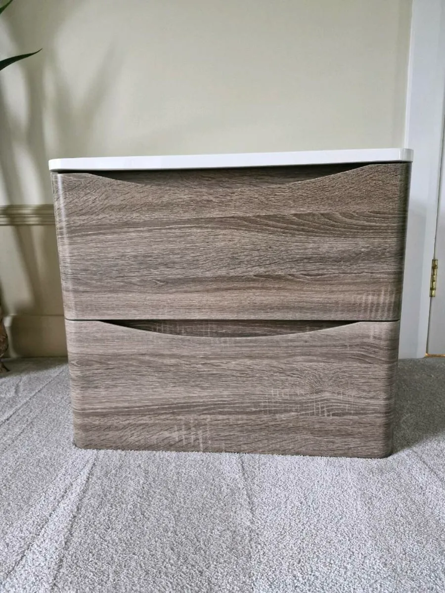Brand new My Life 600mm vanity unit with 2 drawers - Image 1