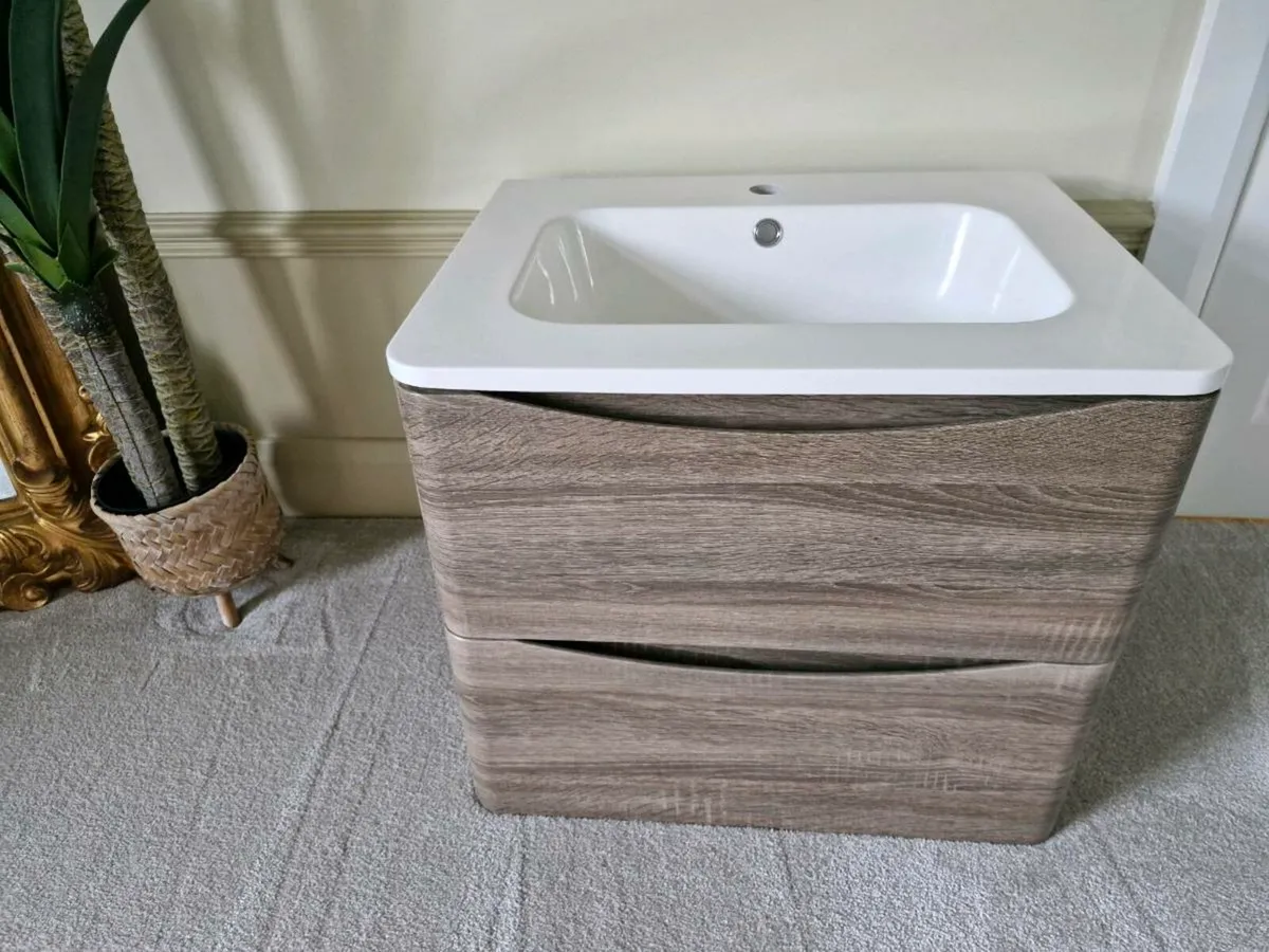 Brand new My Life 600mm vanity unit with 2 drawers - Image 2