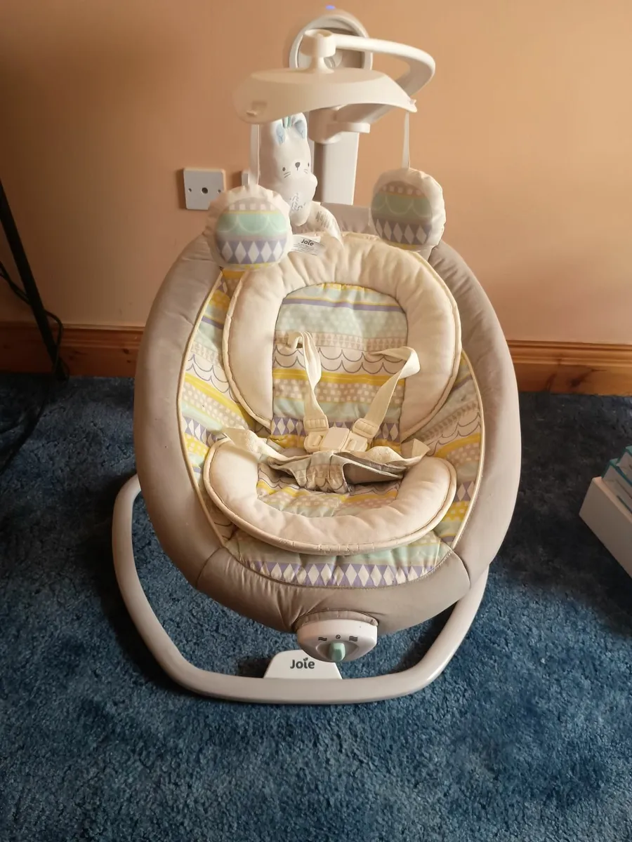 Joie Serina Swivel Baby Swing Duo - Image 1