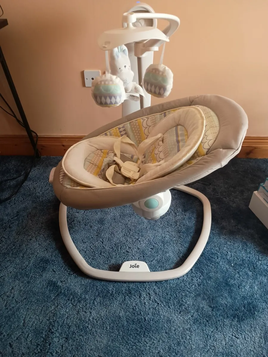 Joie Serina Swivel Baby Swing Duo - Image 2