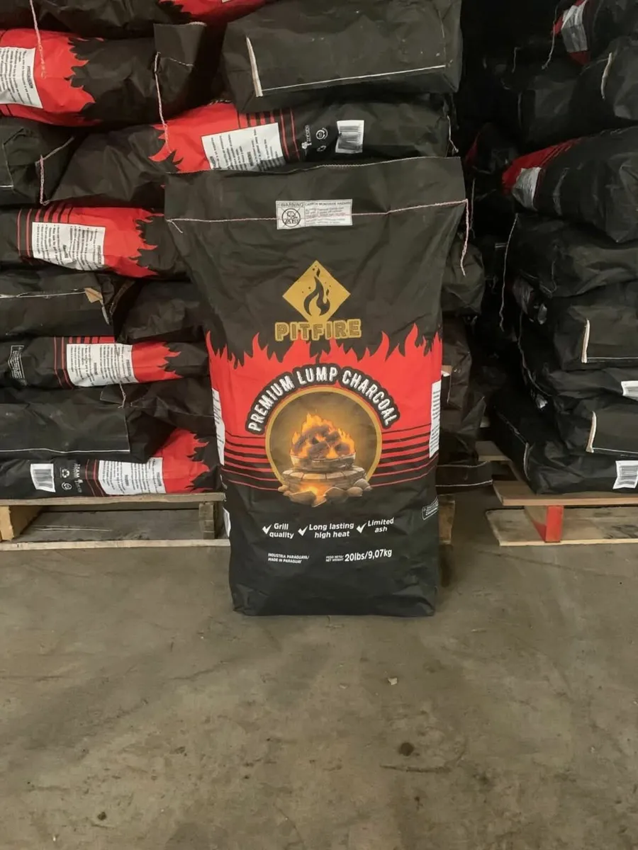 Premium Quality BBQ Pitfire Lumpwoood Charcoal - Image 1