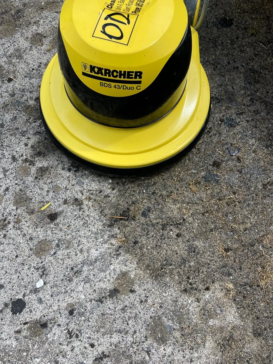 Floor polisher practically new - Image 3